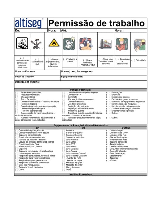 Permissao de-trabalho | PDF