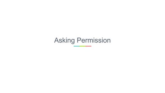 Asking for permission and Making a Request ESL | PPT