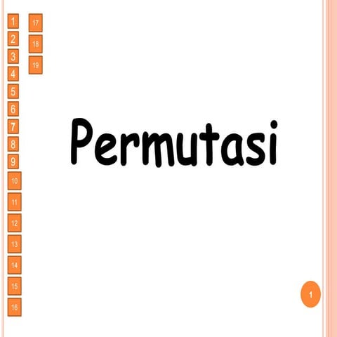 Permutasi   anjur pardosi1