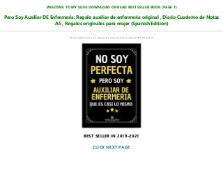 PDF Download>< Pero Soy Auxiliar DE Enfermeria: Regalo auxiliar de enfermería original , Diario Cuaderno de Notas A5 , Regalos originales para mujer (Spanish Edition) Read @book !#ePub