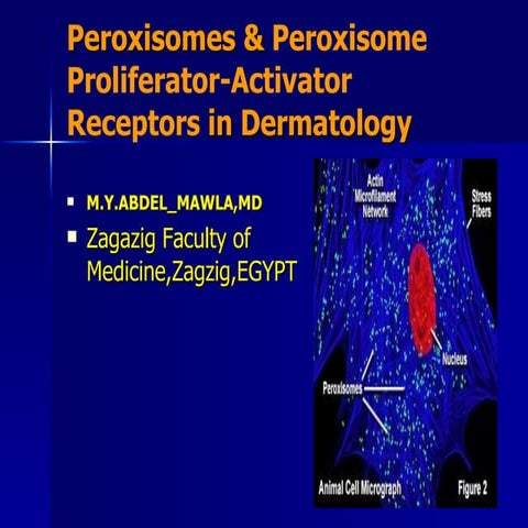 Peroxisomes in dermatology.ppt