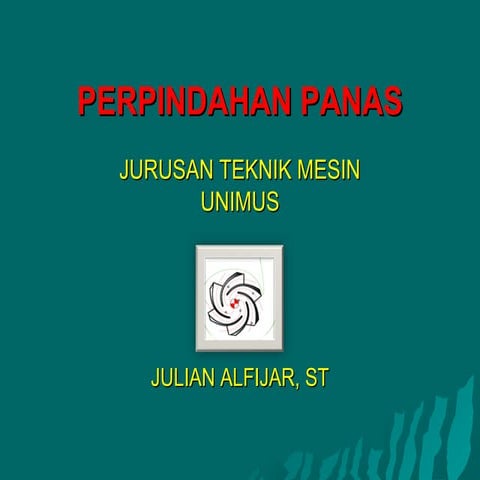 Perpindahan panas bu lidia