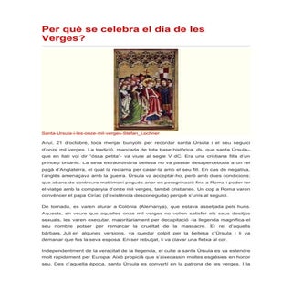 Per què se celebra el dia de les ve...