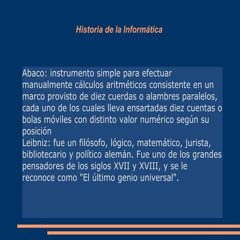 Historia de la Informática
