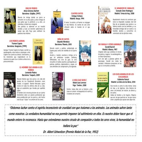 Guía de Lectura: Perros, gatos y demás familia