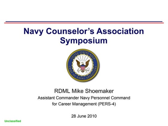 EAOS to PRD Alignment NAVADMIN 307/17 | PPTX