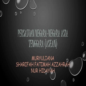 Persatuan negara negara asia tenggara (ASEAN)