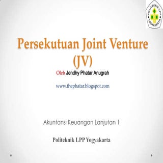 Persekutuan Joint Venture (JV)