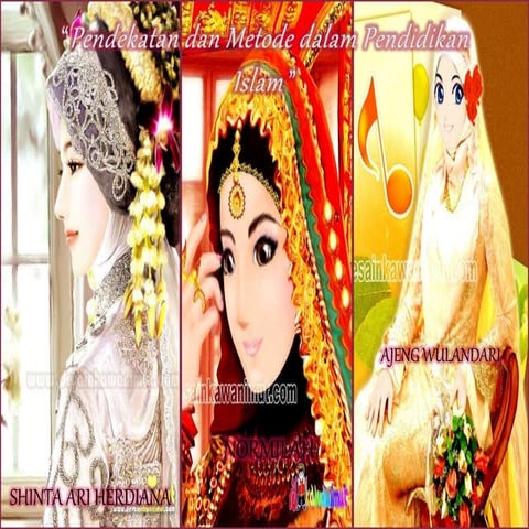 Persentasi pendekatan dan metode dalam pendidikan islam
