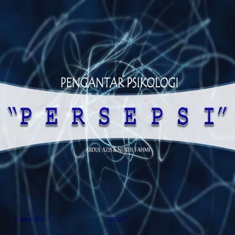 PERSEPSI
