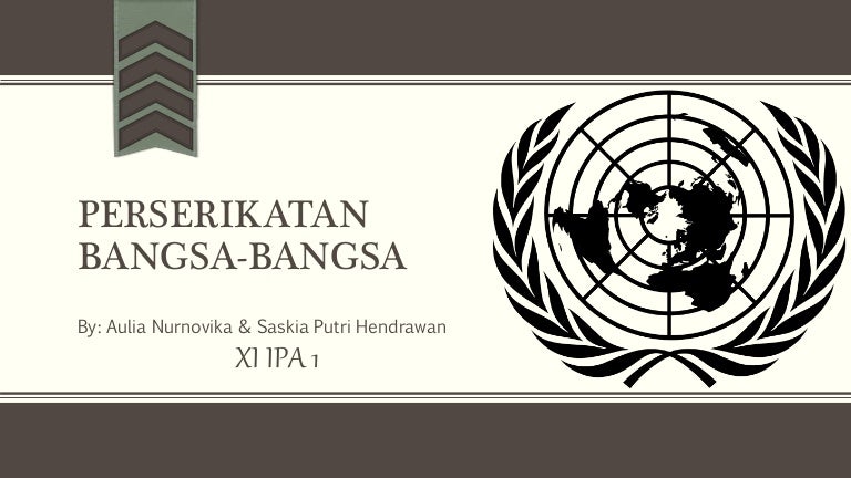 Perserikatan Bangsa Bangsa