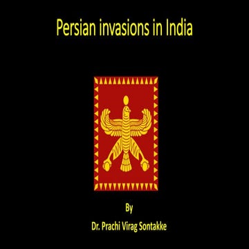 Achaemenian Invasions in India Cyrus II Darius I and Xeraxes