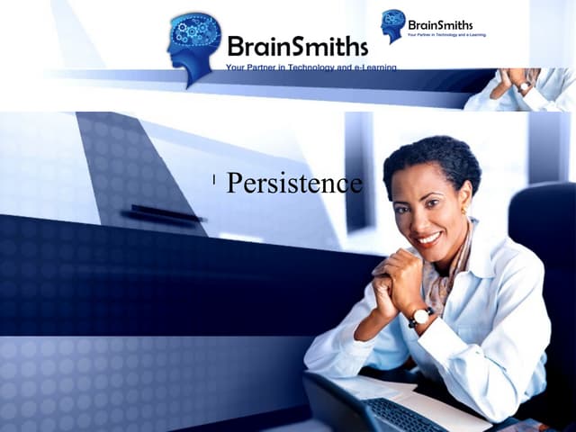 Persistences
