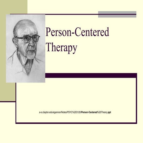 person-centered-therapy for professionals counselor's