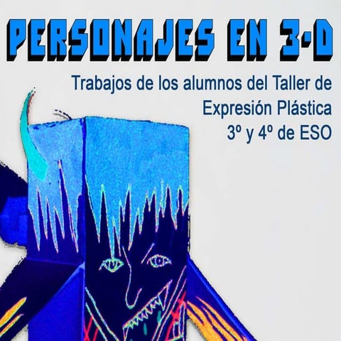 Personajes en 3 d