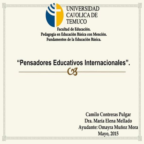 Personajes internacionales 