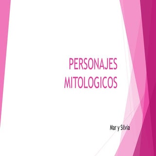 Personajes mitologicos 1