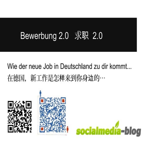 Wie der neue Job in Deutschland zu dir kommt...