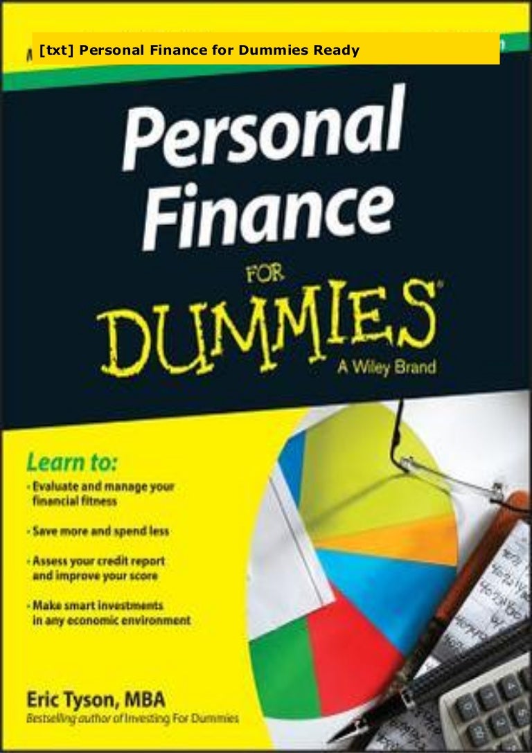 [txt] Personal Finance for Dummies Ready