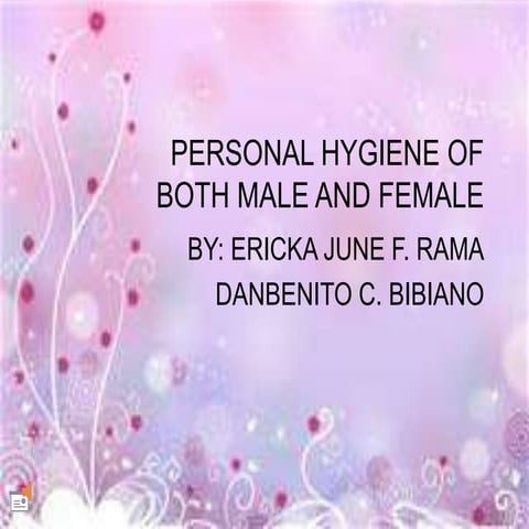 Personal hygiene-of-both-male-and-female 