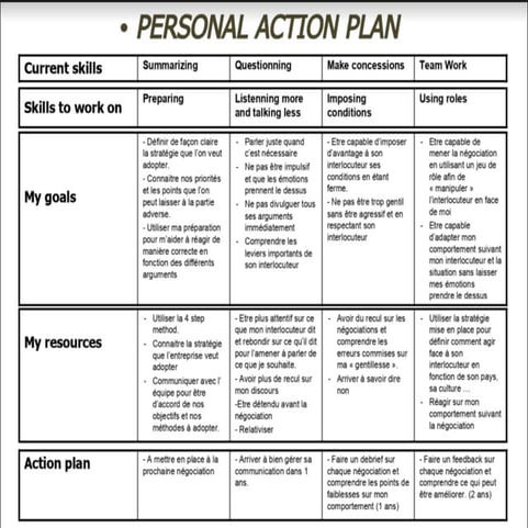 Personal Action Plan VF