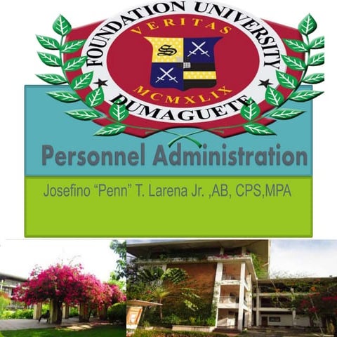 Personal Administration 