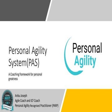 Personal agility