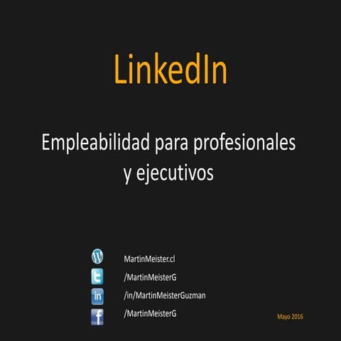 Personal banding linkedin