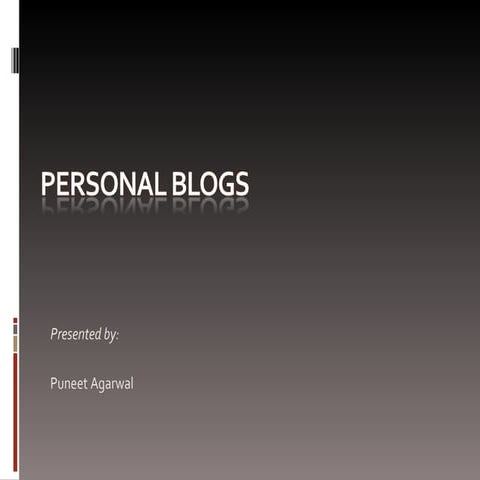 PersonalBlogs_AgarwalP