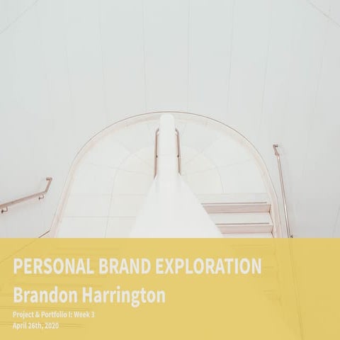 My Personal Brand Exploration