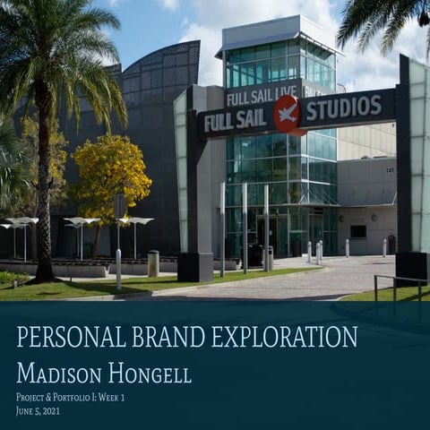Madison Hongell Personal Brand Canvas 