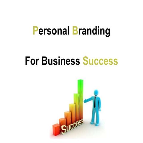 Personal Brand For Business Success