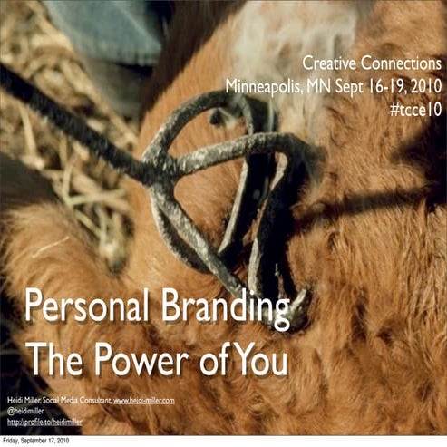 Personal branding - The power of you