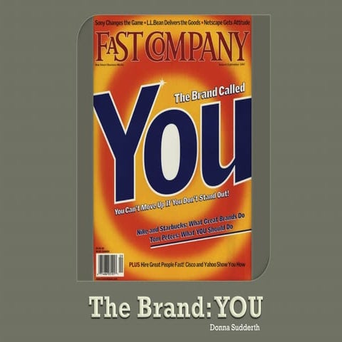 Personal Branding: The Brand YOU
