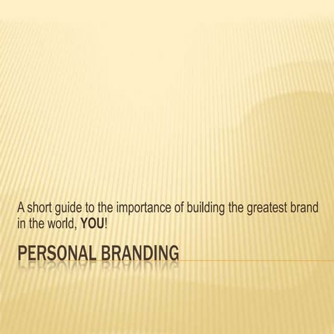 Personal branding