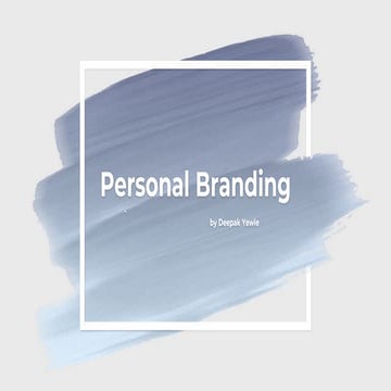 Personal branding and LinkedIn Optimization with Actionable and Case Study. 