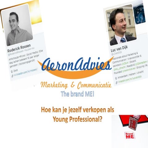 'Personal branding': Hoe kan je jezelf verkopen als merk?