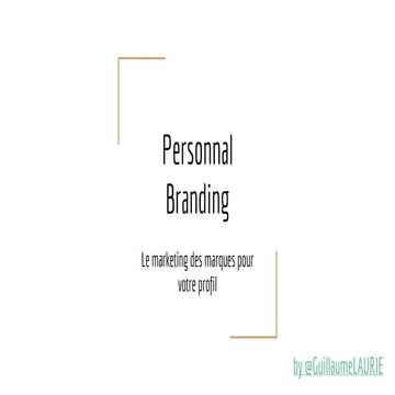 Personal branding