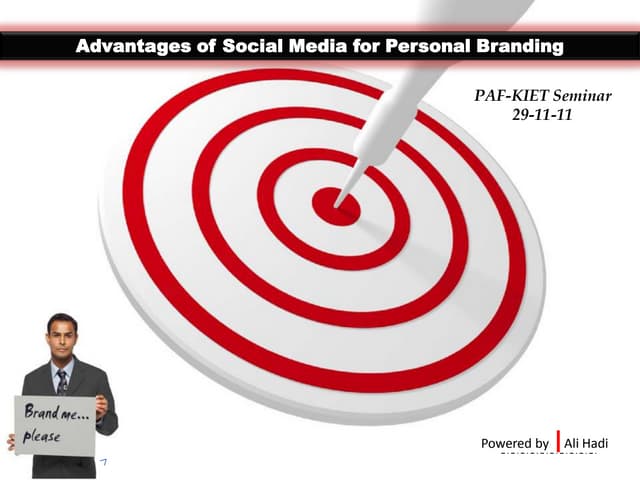 Personal branding and social media
