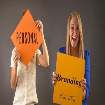 Personal Branding, Parts I & II