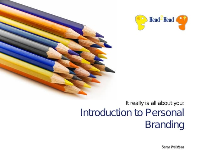 Personal Branding Feb 2009