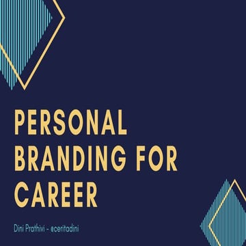 Personal Branding for Career - How to Make a Good CV