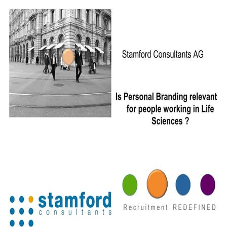 Is Personal Branding Relevant for Life Sciences professionnals ?