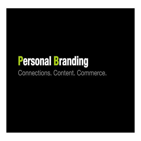 Personal Branding Presentation
