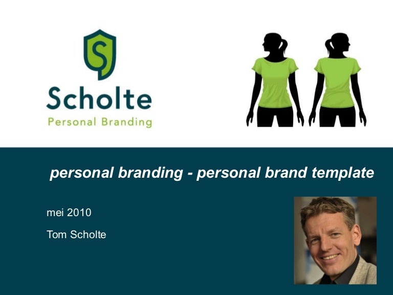 Personal branding template 2010