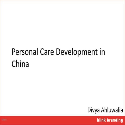 Beauty/Cosmetics and Personal Care Industry | PDF