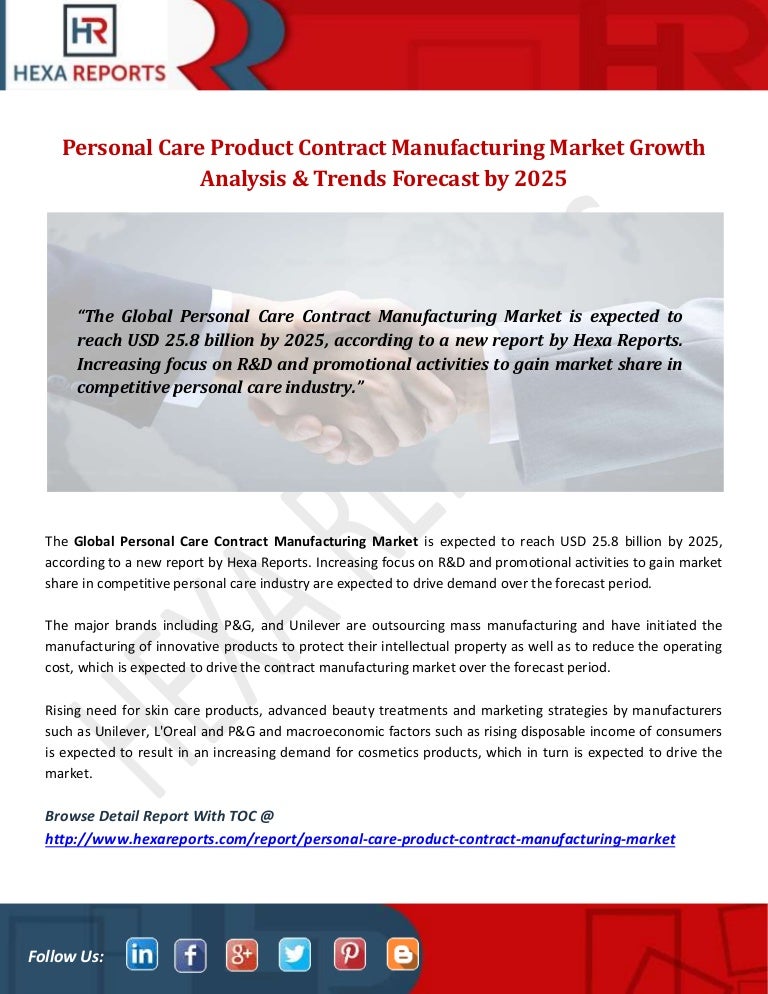 contract manufacturers of skin care products