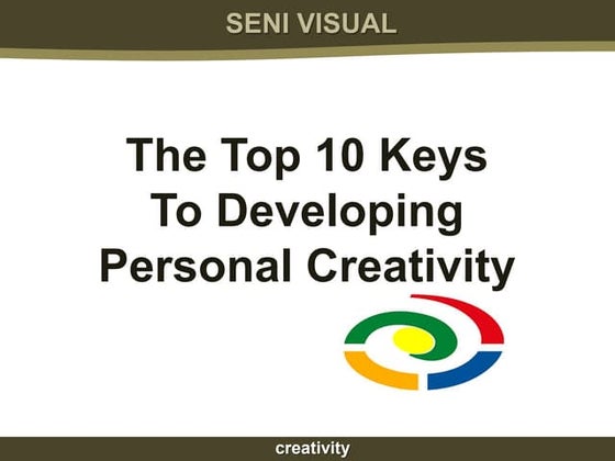 Visual Spark ~ Ignite Your Creativity | PPT