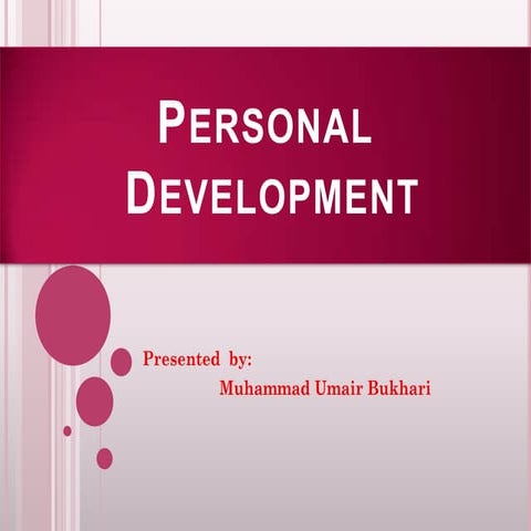 Personal development | PPT