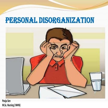 PERSONAL DISORGANIZATION DEFINITION & NATURE  & CAUSES.pptx